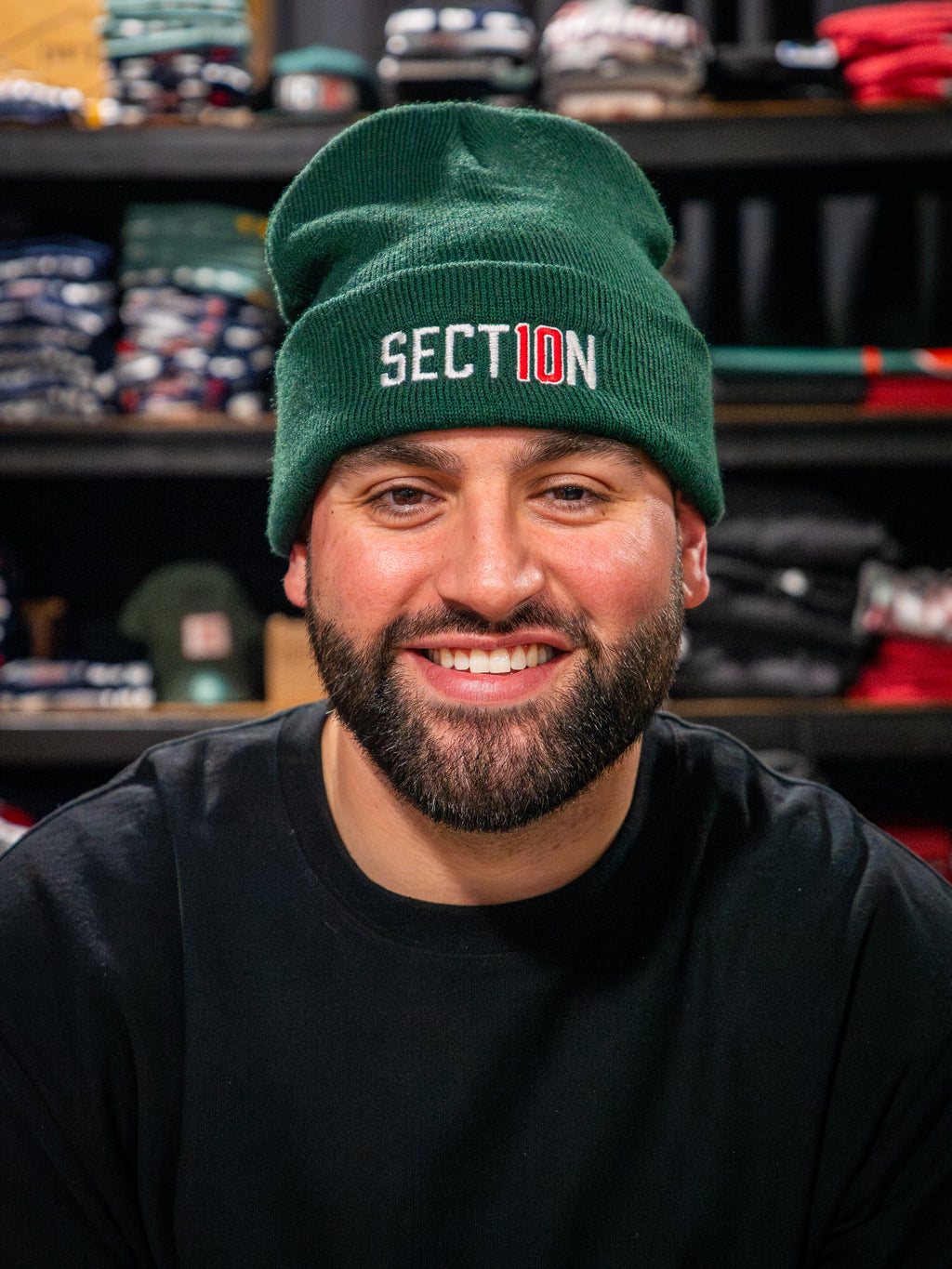 Classic Green Beanie