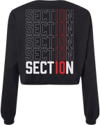 Women's 10 Sign Cropped Longsleeve