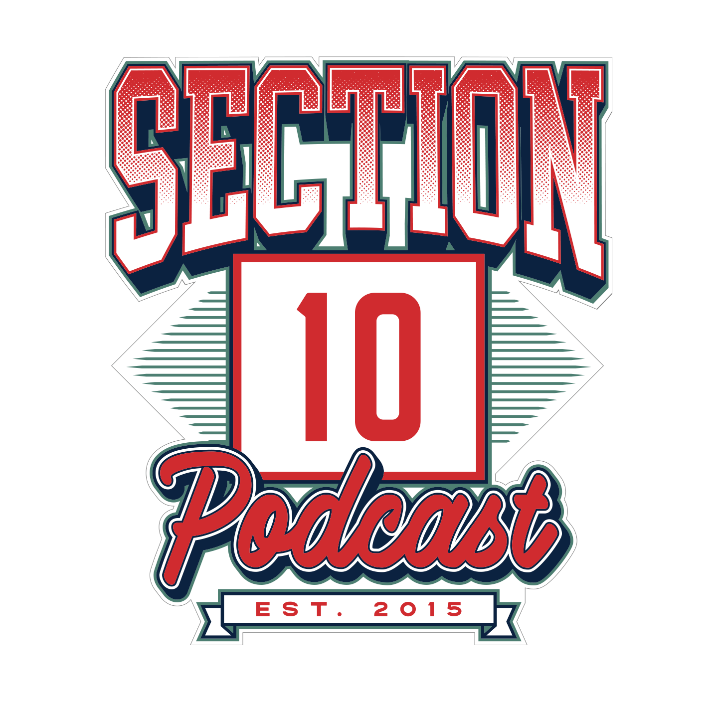 Section 10 Vintage Sticker