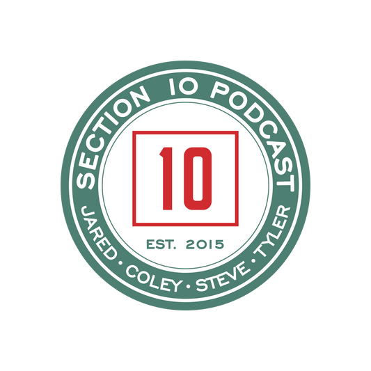 Section 10 "10 sign" Vinyl Sticker