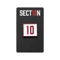 Section 10 Enamel Pin