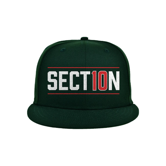Section 10 Flat Brim Hat